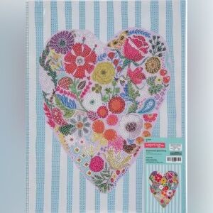 Hobby Lobby Flower Heart Diamond Painting